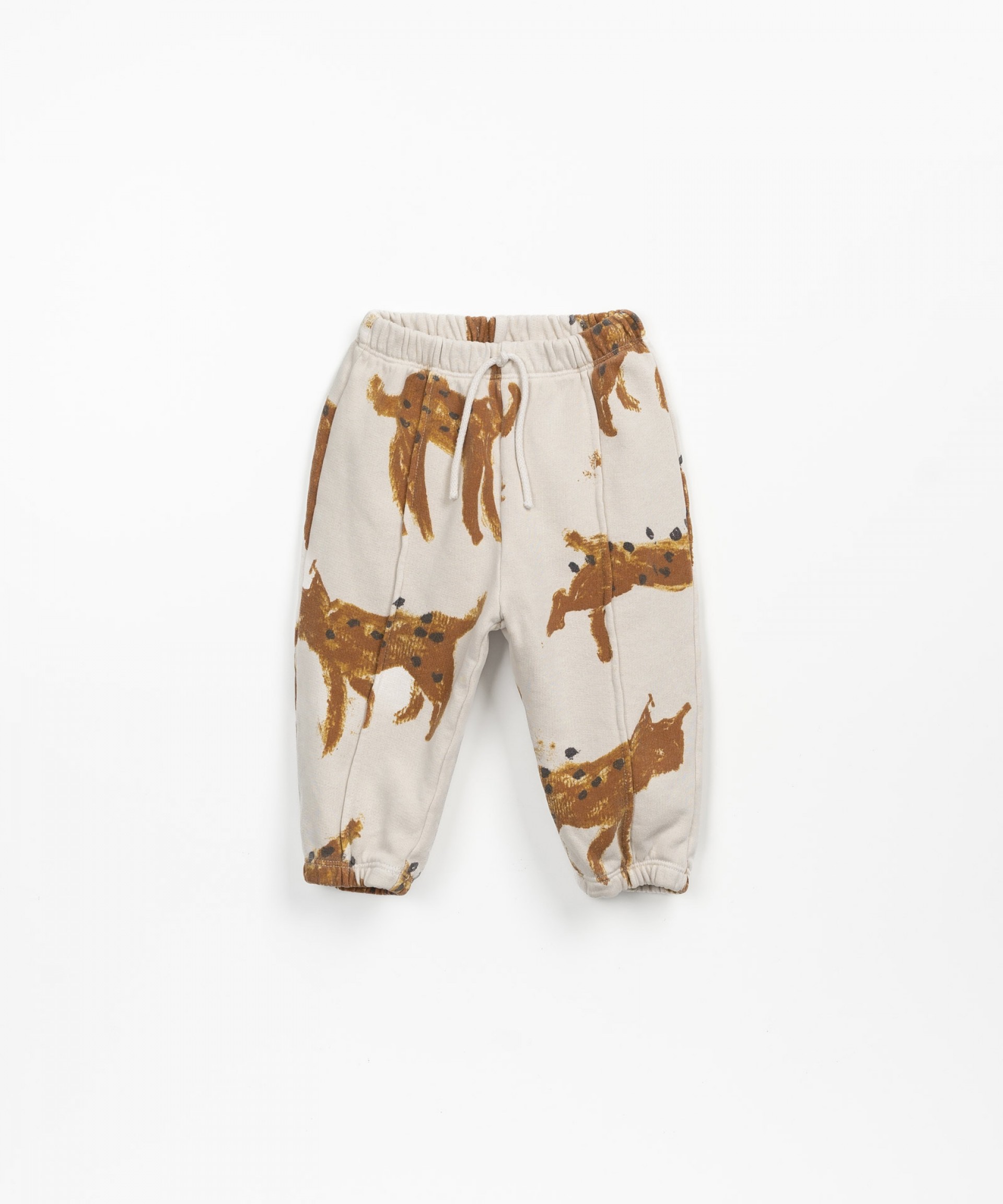 Pants with lynx print | Wooden Memories