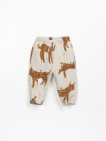 Cal�a de malha com mistura de algod�o org�nico e algod�o