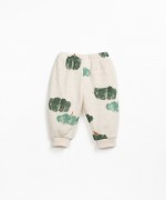 Pantaln con estampado de nubes | Wooden Memories