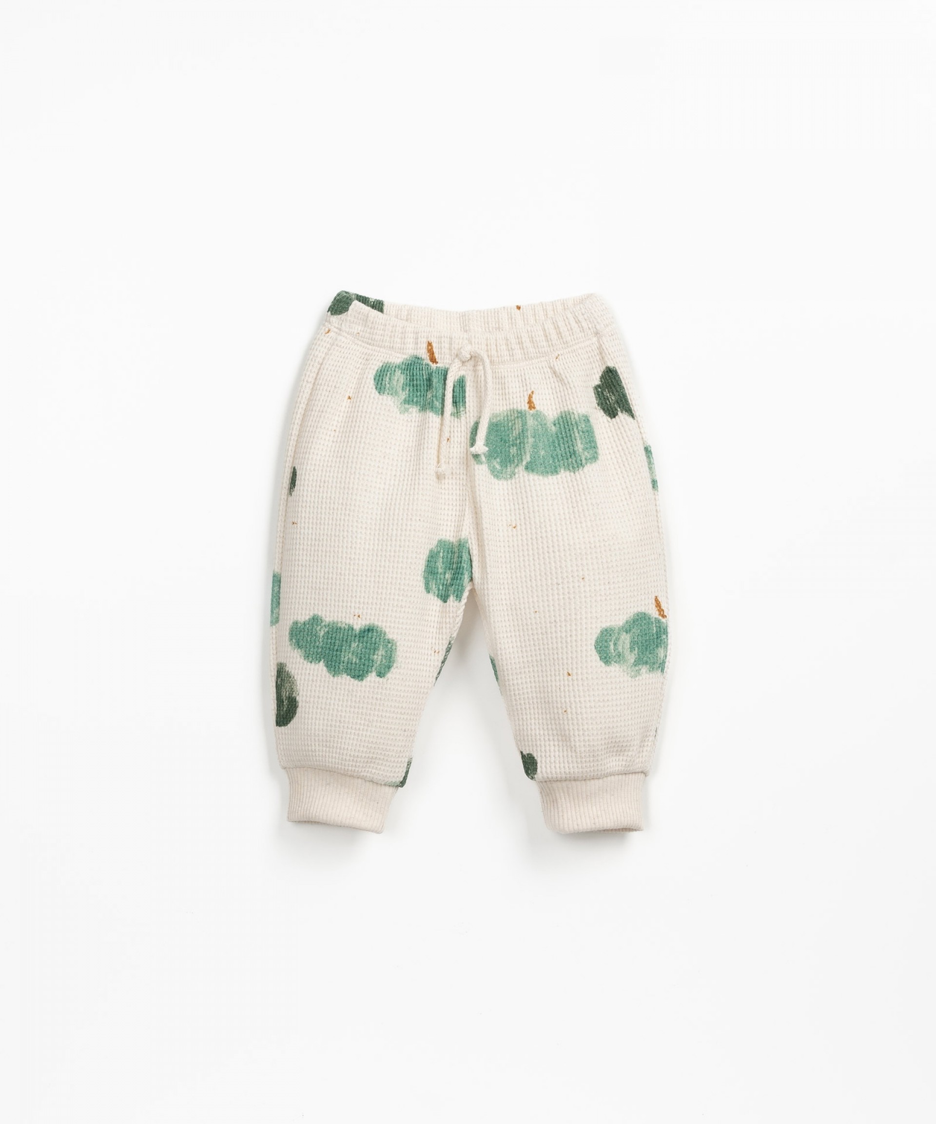 ?Pants with cloud print | Wooden Memories