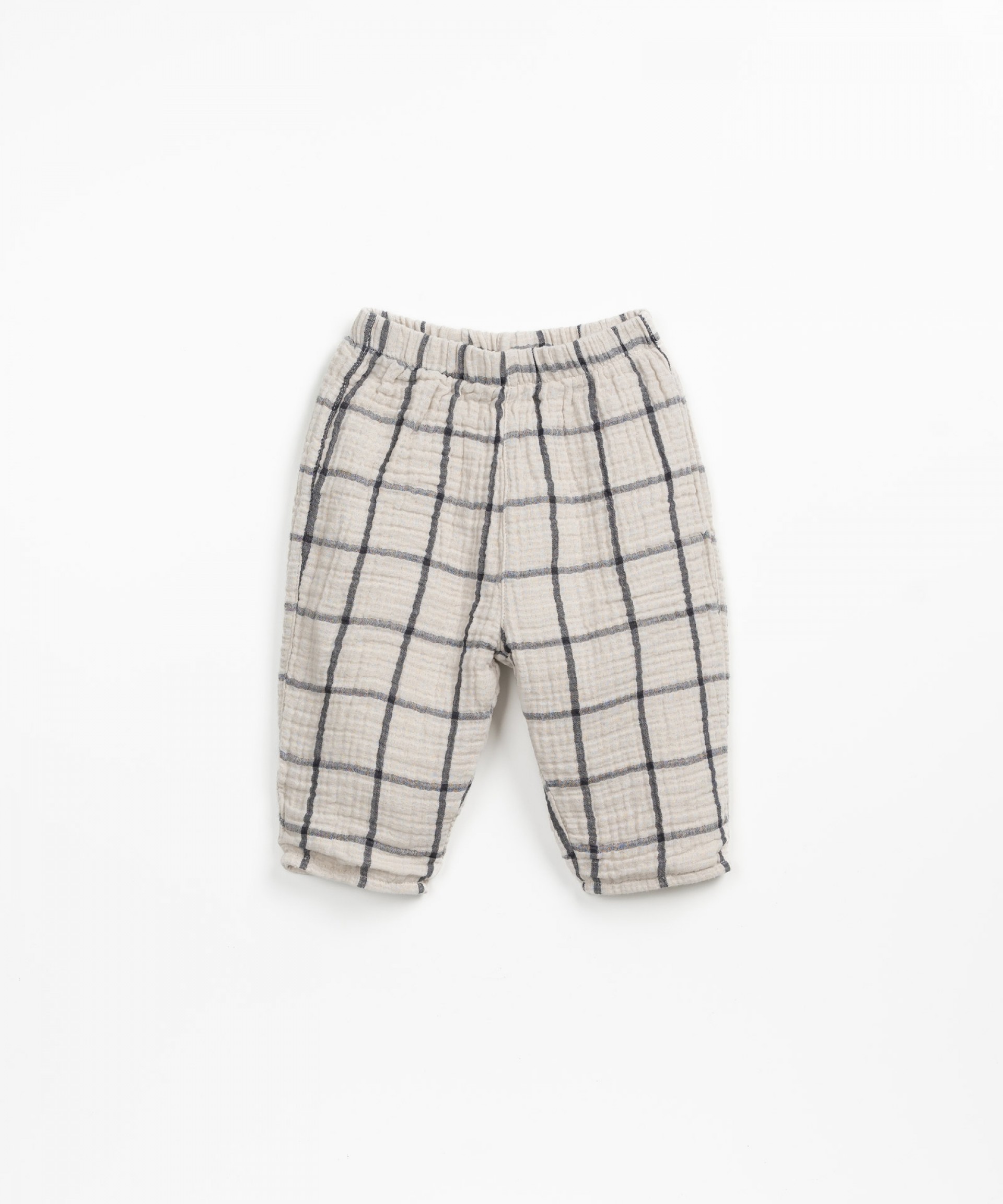 Pantalon en tissu  carreaux | Wooden Memories