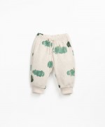 Pantaloni con stampa a nuvole | Wooden Memories