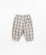 Pantalon en tissu  carreaux | Wooden Memories