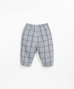 Pantaloni in tessuto con motivo a quadri | Wooden Memories