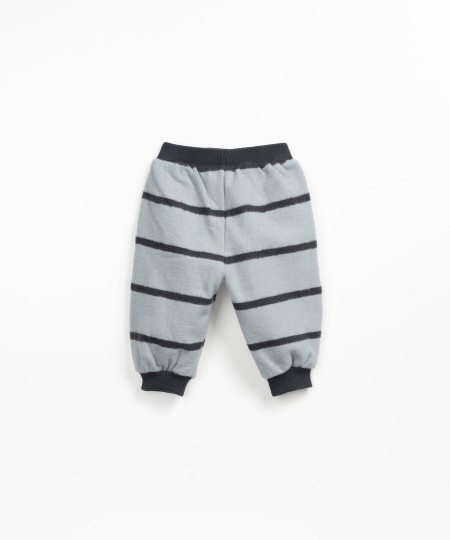 Striped leggings with pockets