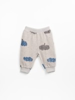 Leggings with cloud print