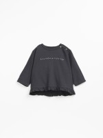 T-shirt with phrase on the front