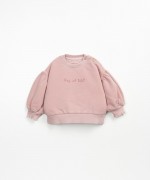 Sweater in a mixture of cotton and organic cotton  | Wooden Memories