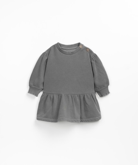 Vestido com mistura de algod�o org�nico e algod�o