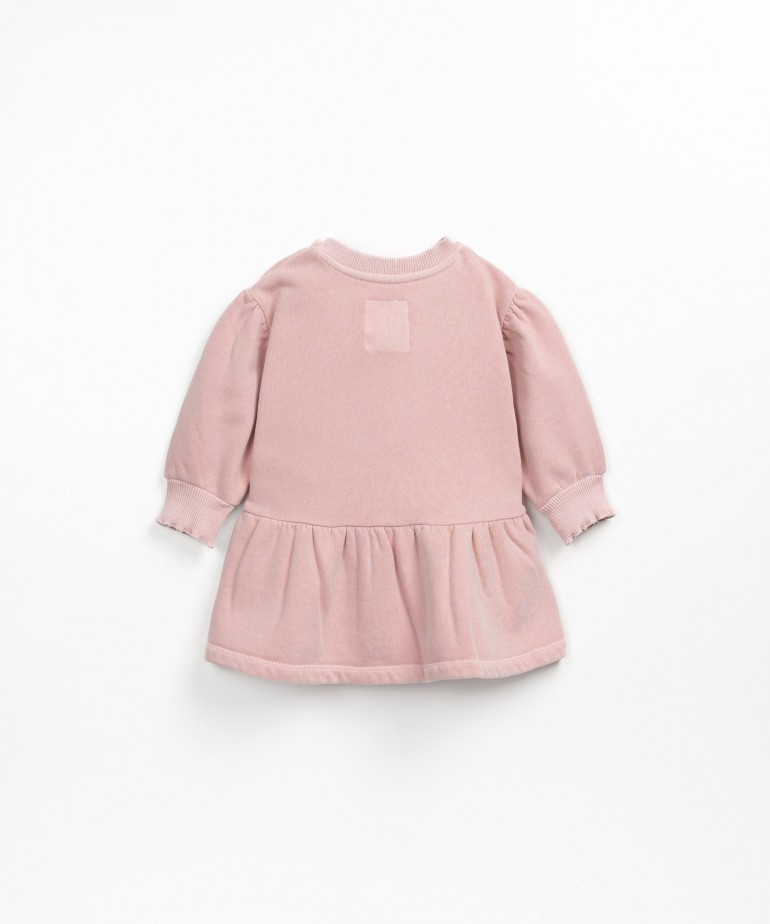  Dress in a mixture of organic cotton and cotton