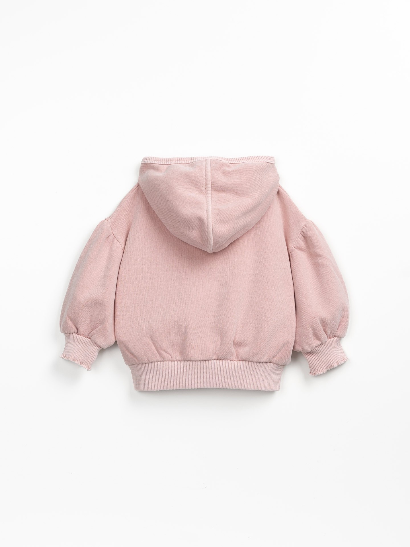 Veste en maille à capuche