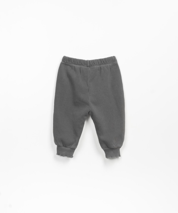 Naturally dyed jersey pants