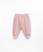 Jersey pants with decorative drawstring | Wooden Memories