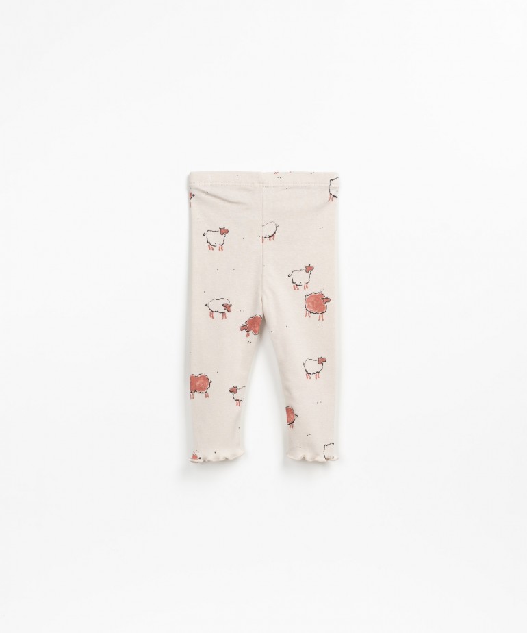 Pigiama con stampa a pecore