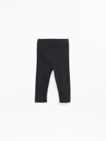 Leggings misto cotone biologico e cotone riciclato