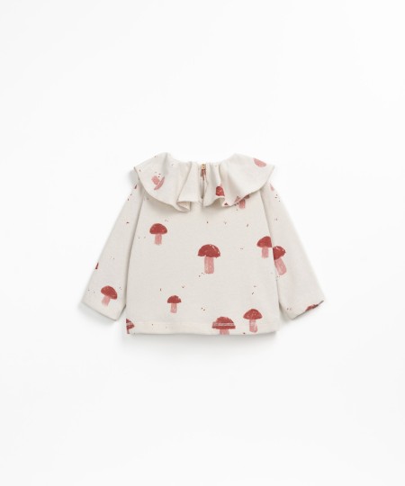 PRINTED JERSEY LS T-SHIRT