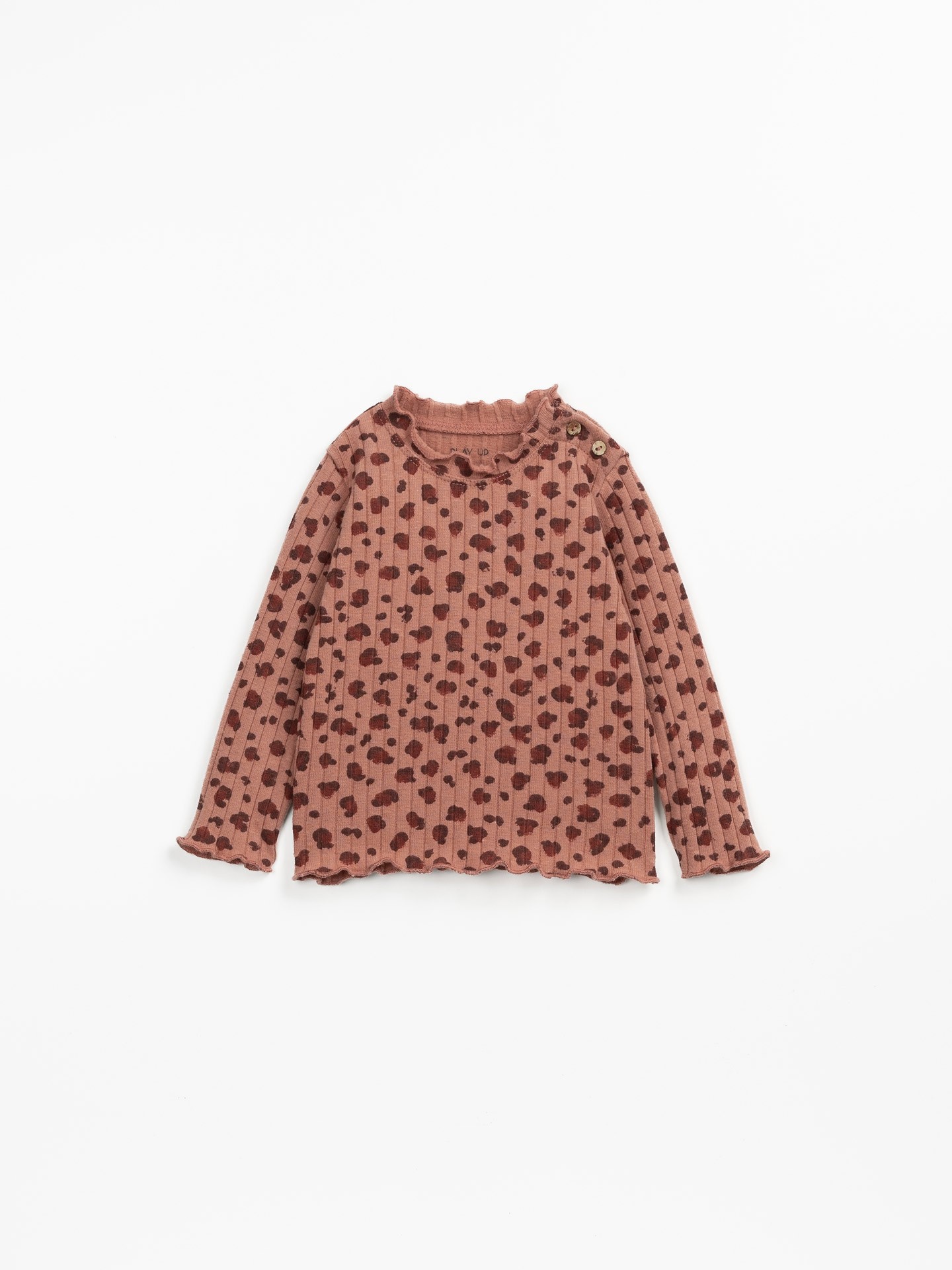 T-shirt misto fibre naturali e fibre riciclate