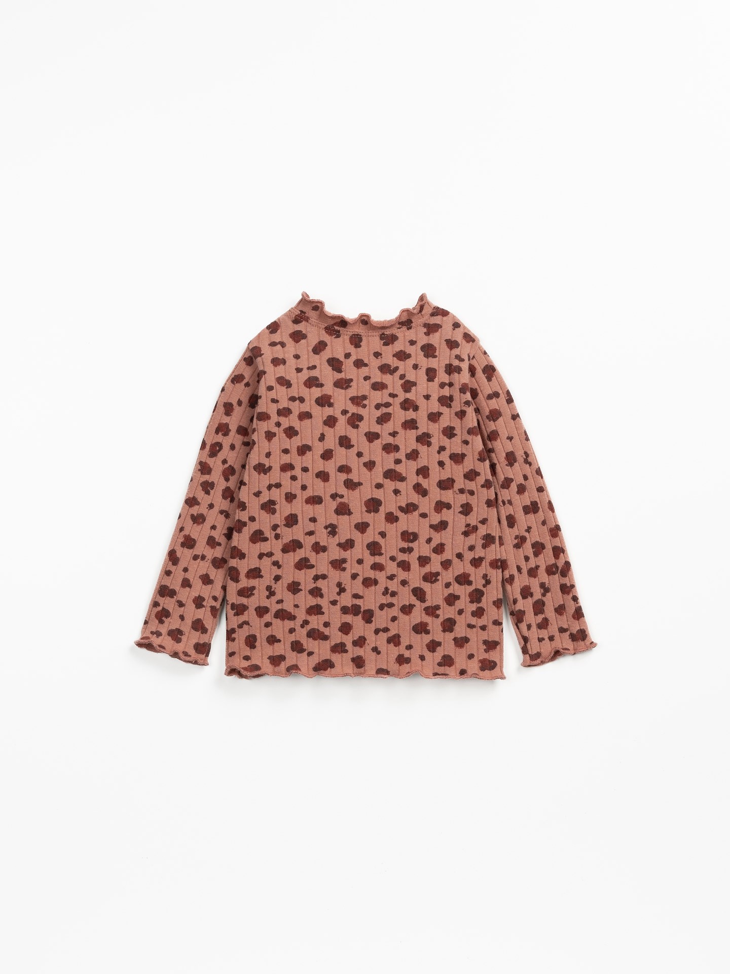 T-shirt misto fibre naturali e fibre riciclate