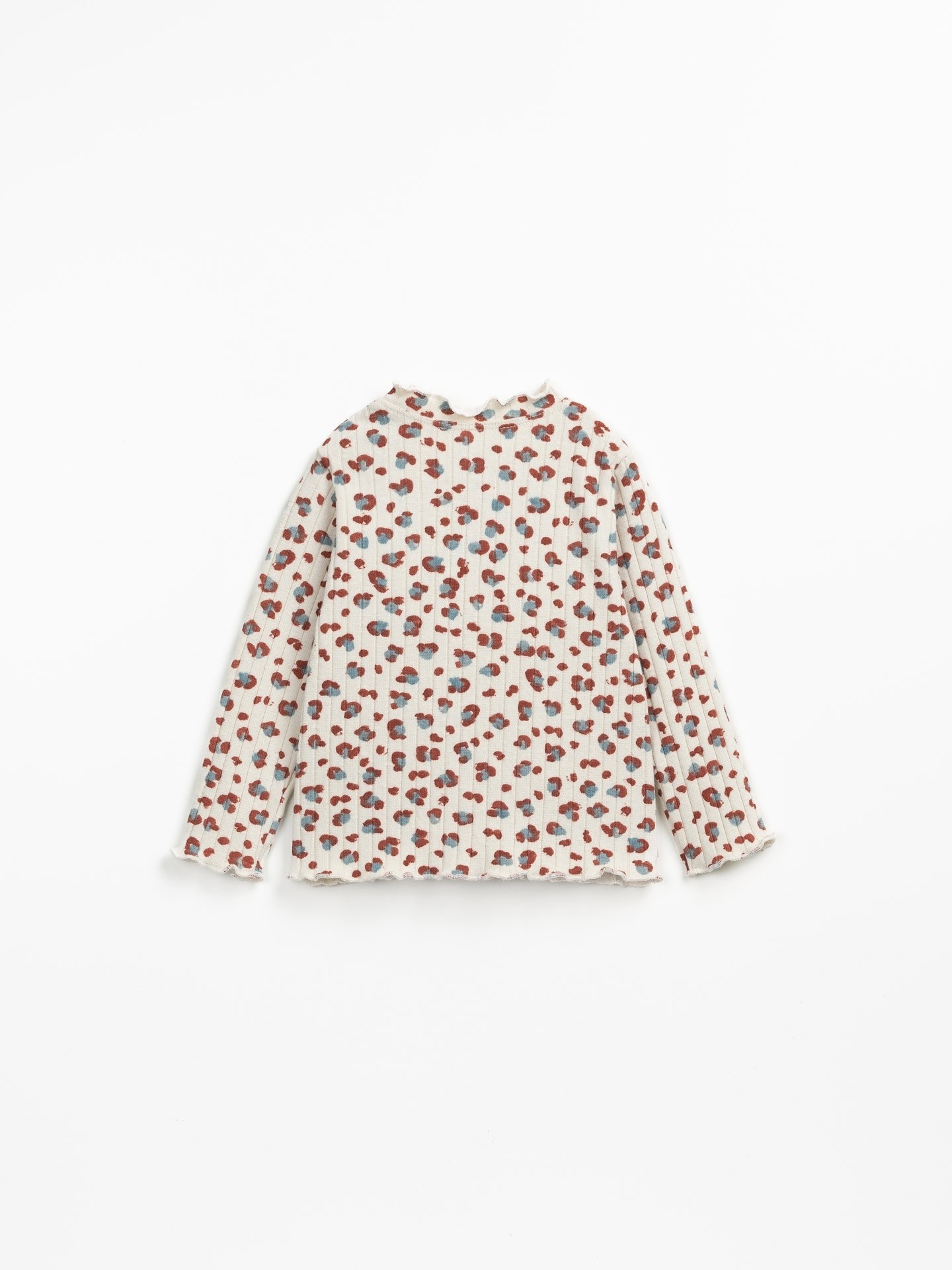 T-shirt misto fibre naturali e fibre riciclate