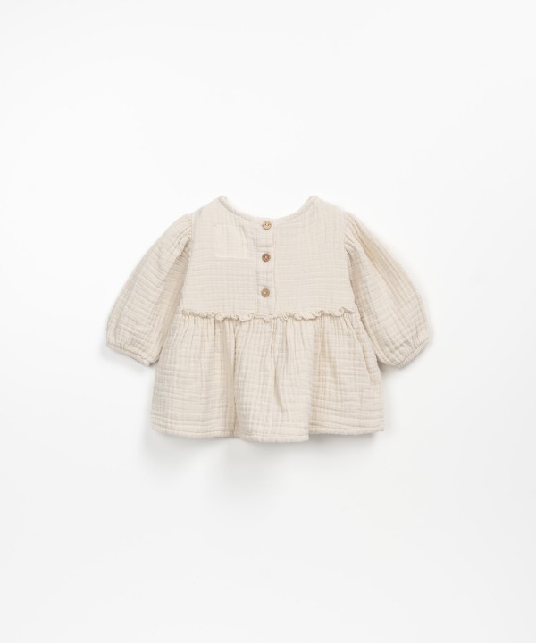 Tunique en tissu de coton biologique