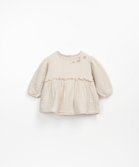 Tunique en tissu de coton biologique