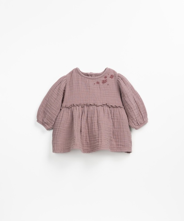 Tunique en tissu de coton biologique