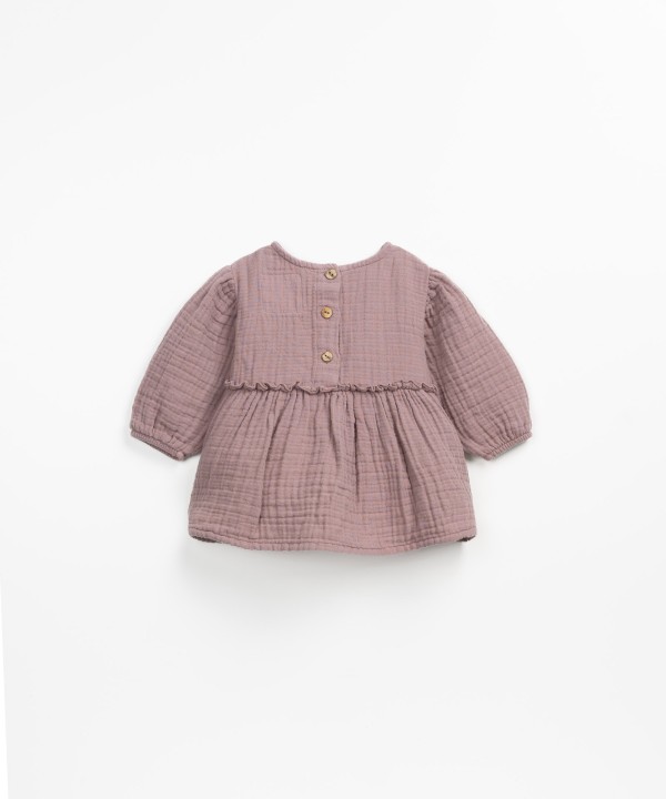 Tunique en tissu de coton biologique