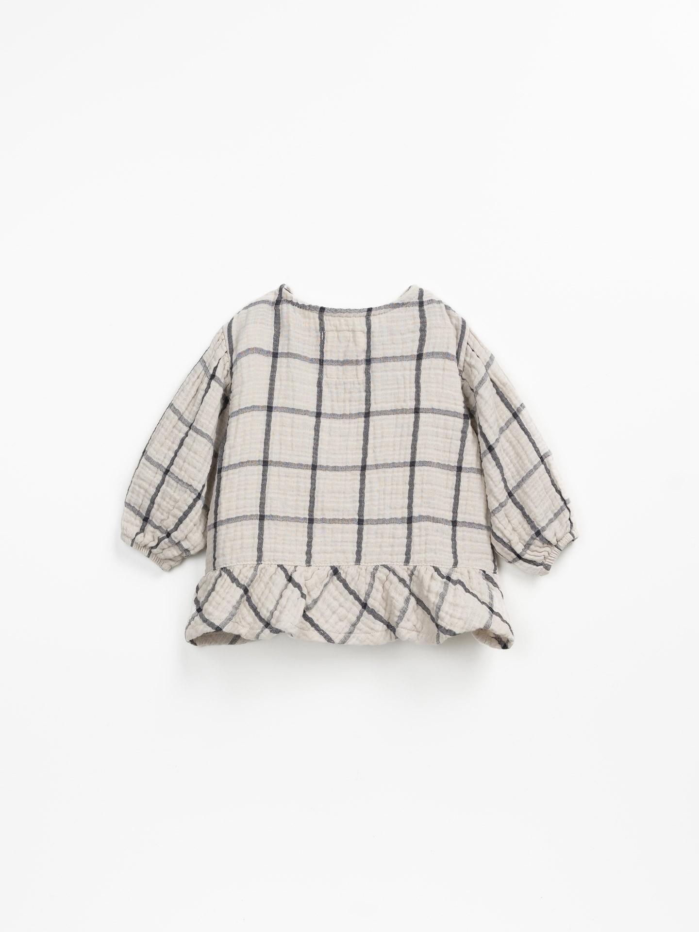 Tunique en tissu à carreaux