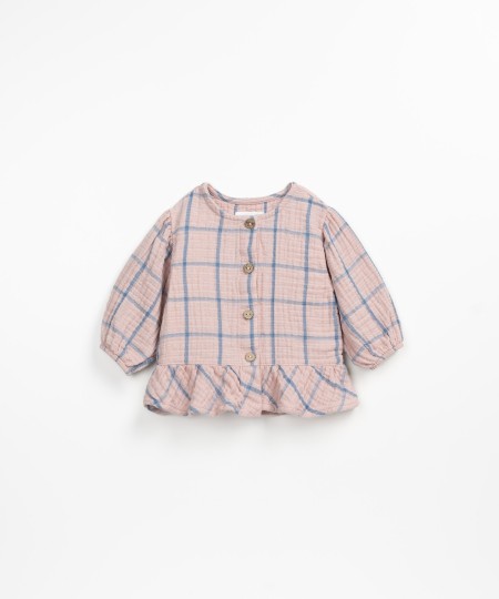 Tunique en tissu � carreaux