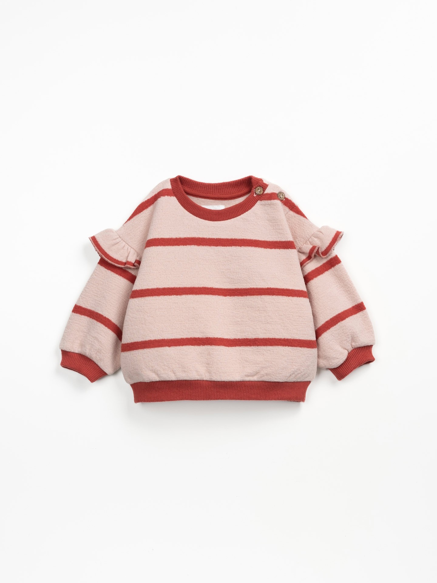 Camisola com folho no ombro