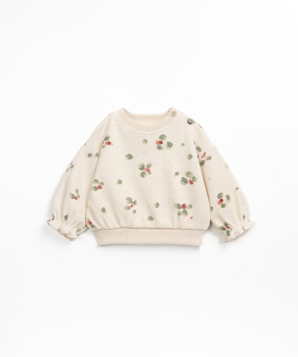 Blusa de punto texturizado