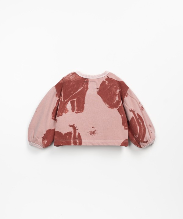 Sweat avec imprimé d?éléphants