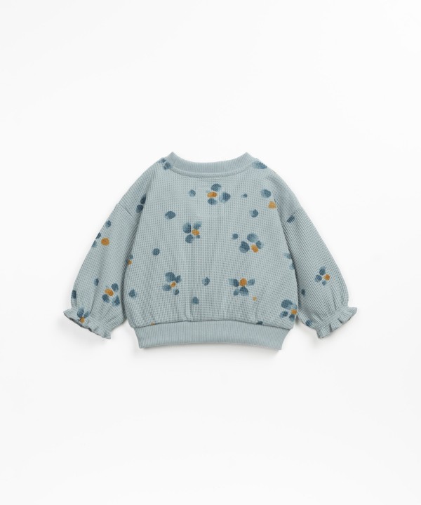 Blusa de punto texturizado