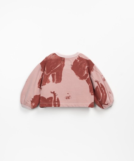 Sweat avec imprimé d?éléphants