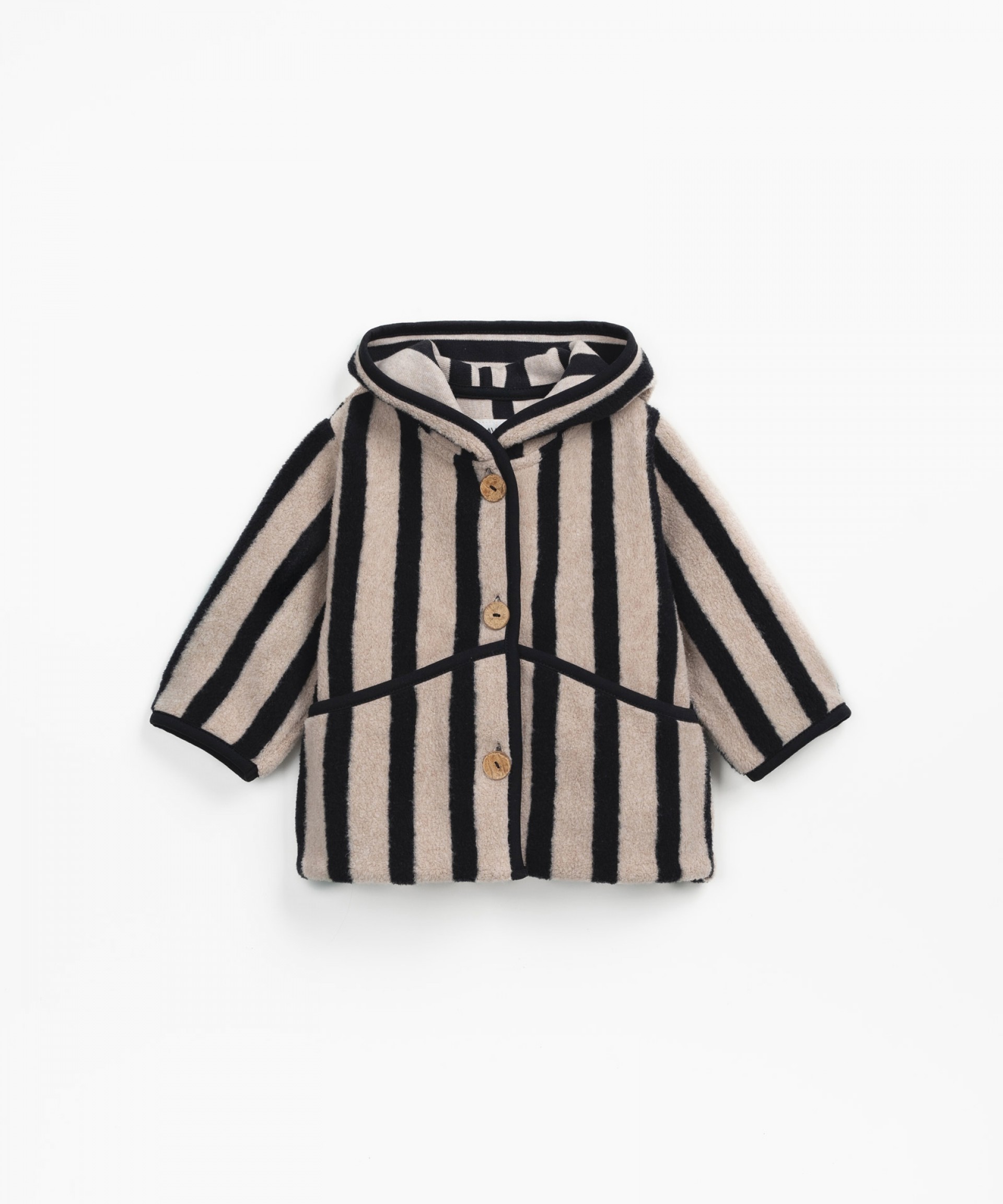 Chaqueta con mezcla de algodn y fibras recicladas | Wooden Memories