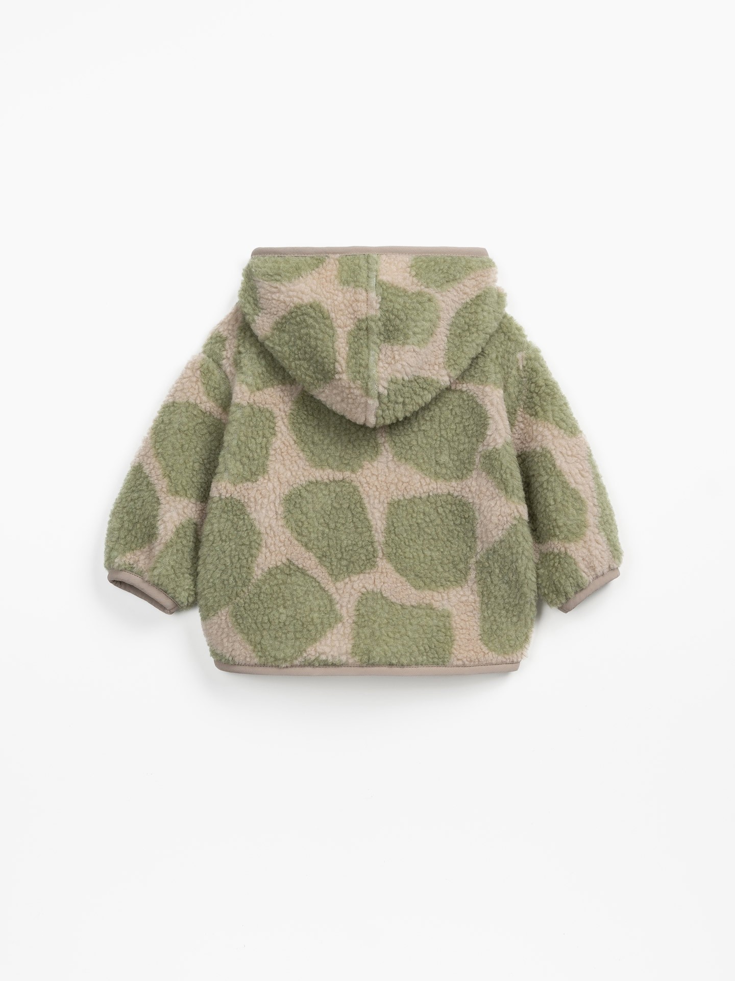 Veste avec imprimé de tâches de girafe