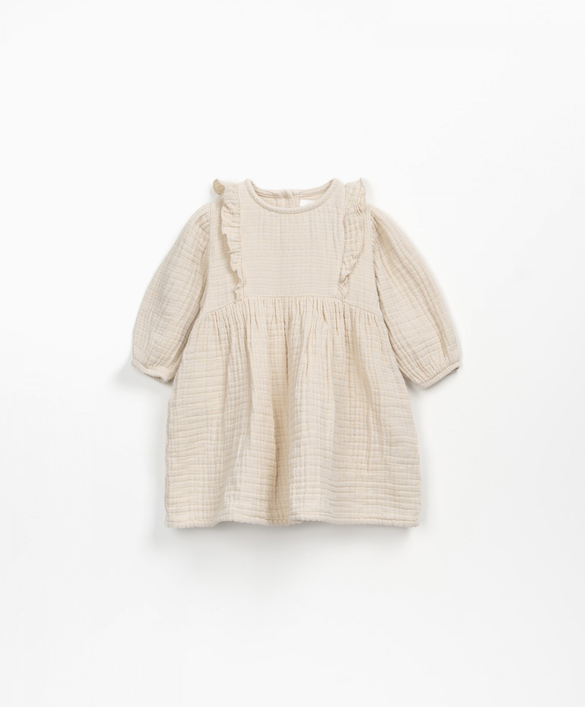 Vestido con botones de coco | Wooden Memories