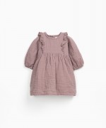 Vestido con botones de coco | Wooden Memories