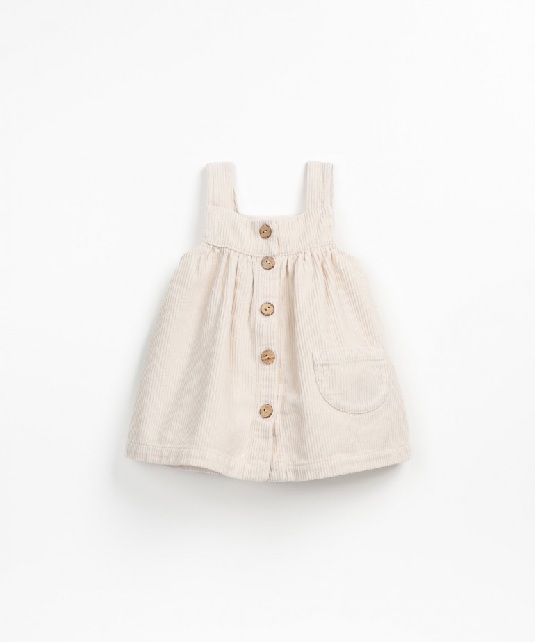 Vestido de pana