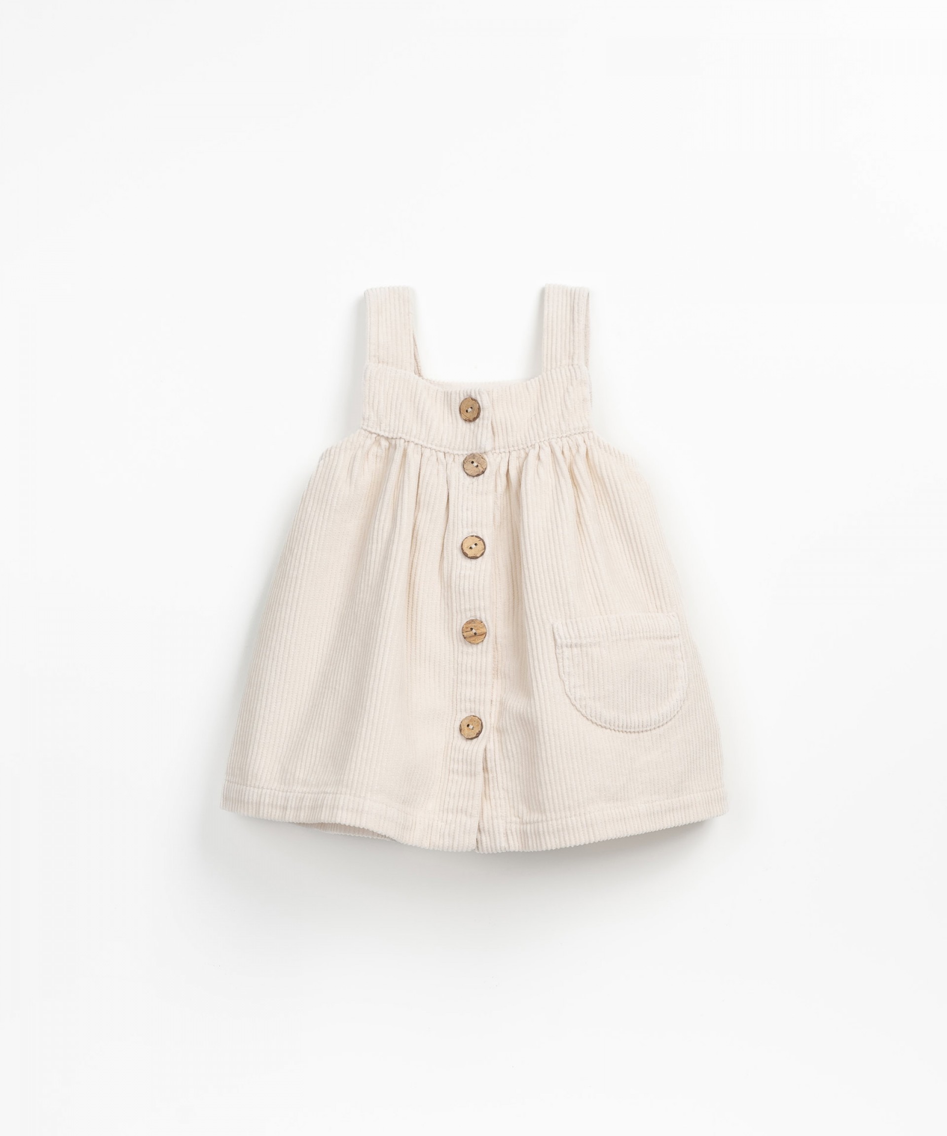 Corduroy dress with pocket | Wooden Memories