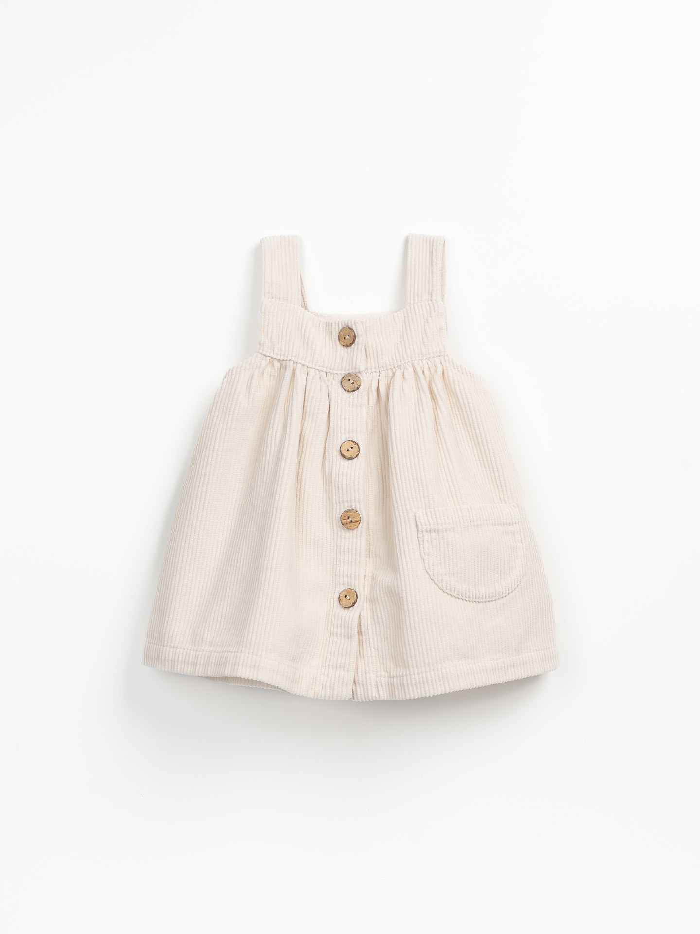 Robe en velours côtelé