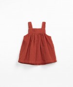 Corduroy dress with pocket | Wooden Memories