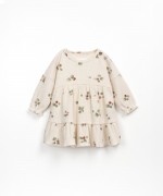 Interlock dress with print | Wooden Memories