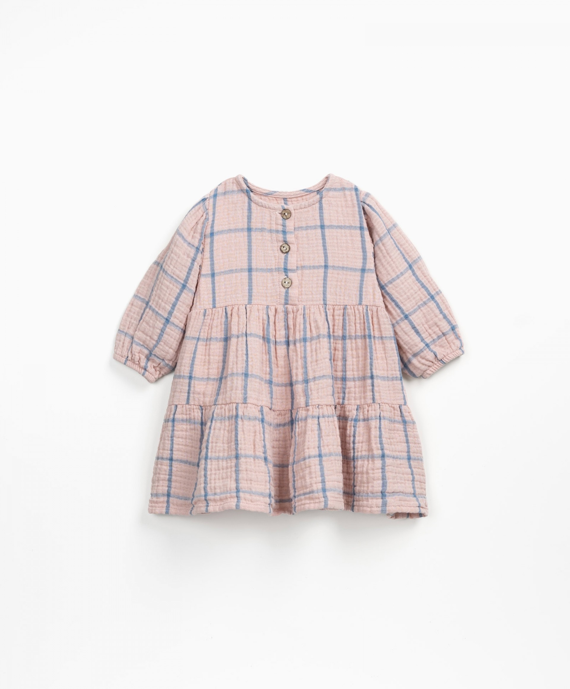 Organic cotton woven dress | Wooden Memories