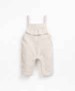 Jumpsuit in a mixture of recycled cotton and cotton  | Wooden Memories