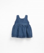 Denim dress in cotton and lyocell mixture | Wooden Memories