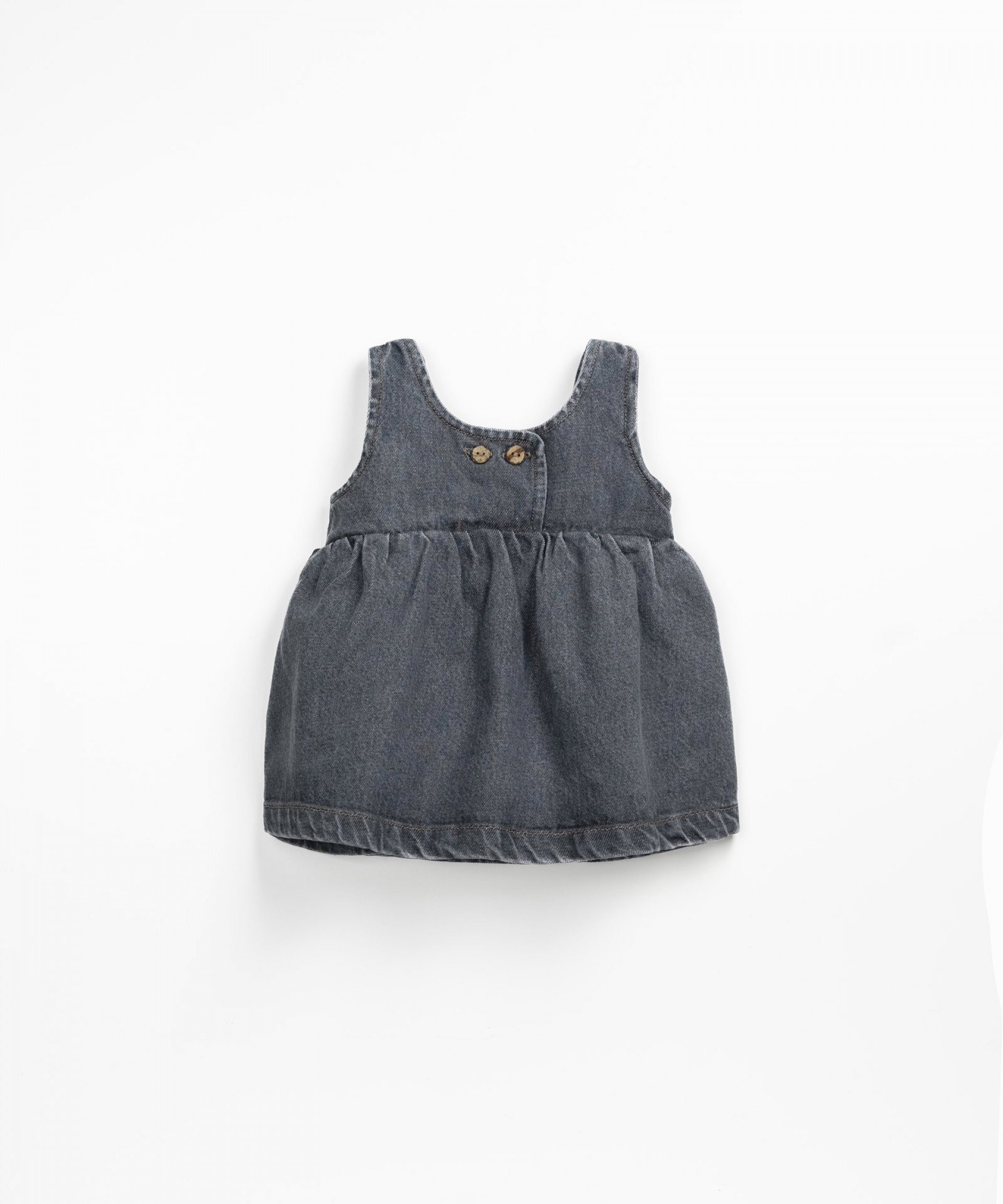 Robe en jean avec un mlange de coton et de lyocell | Wooden Memories