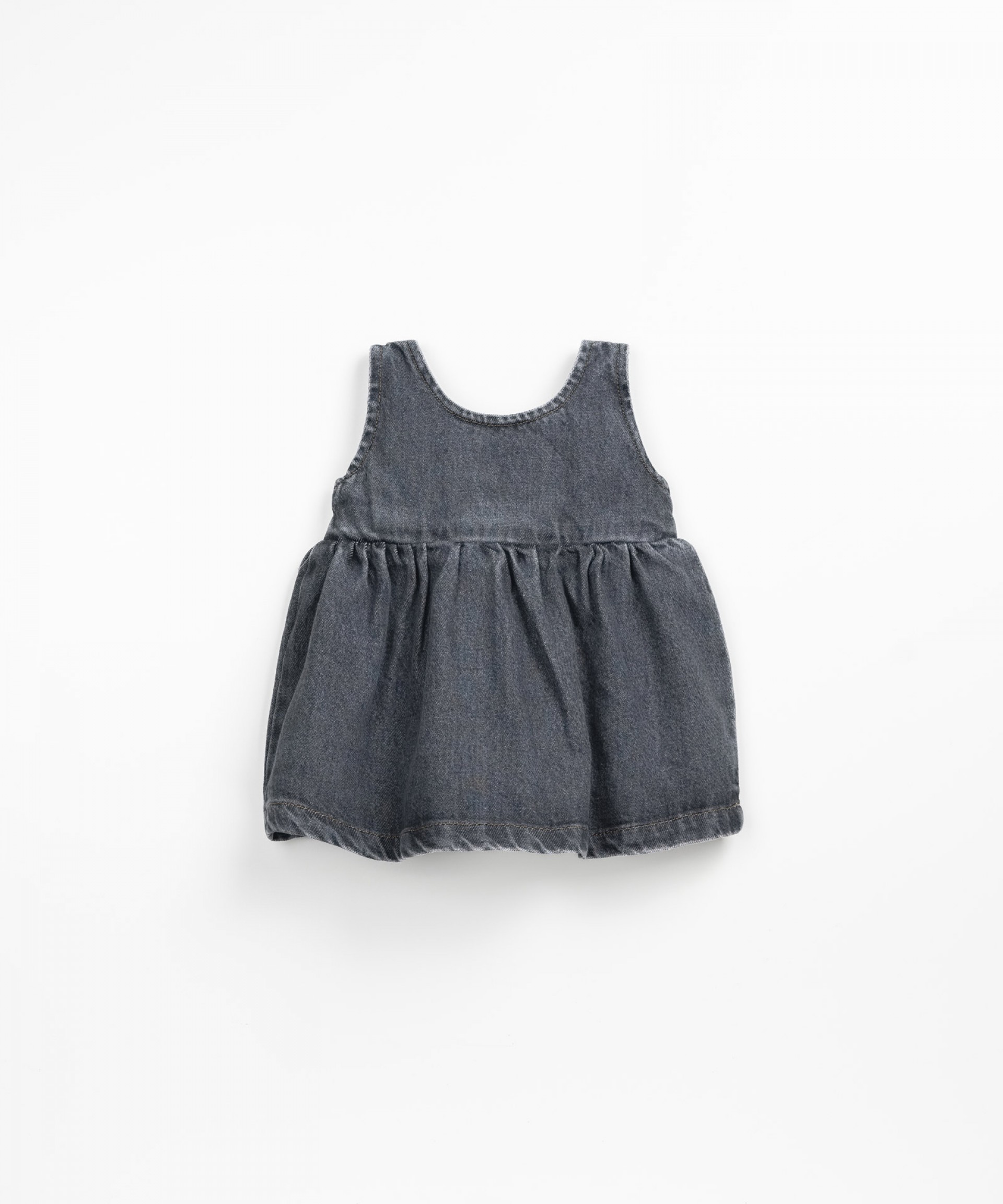 Robe en jean avec un mlange de coton et de lyocell | Wooden Memories