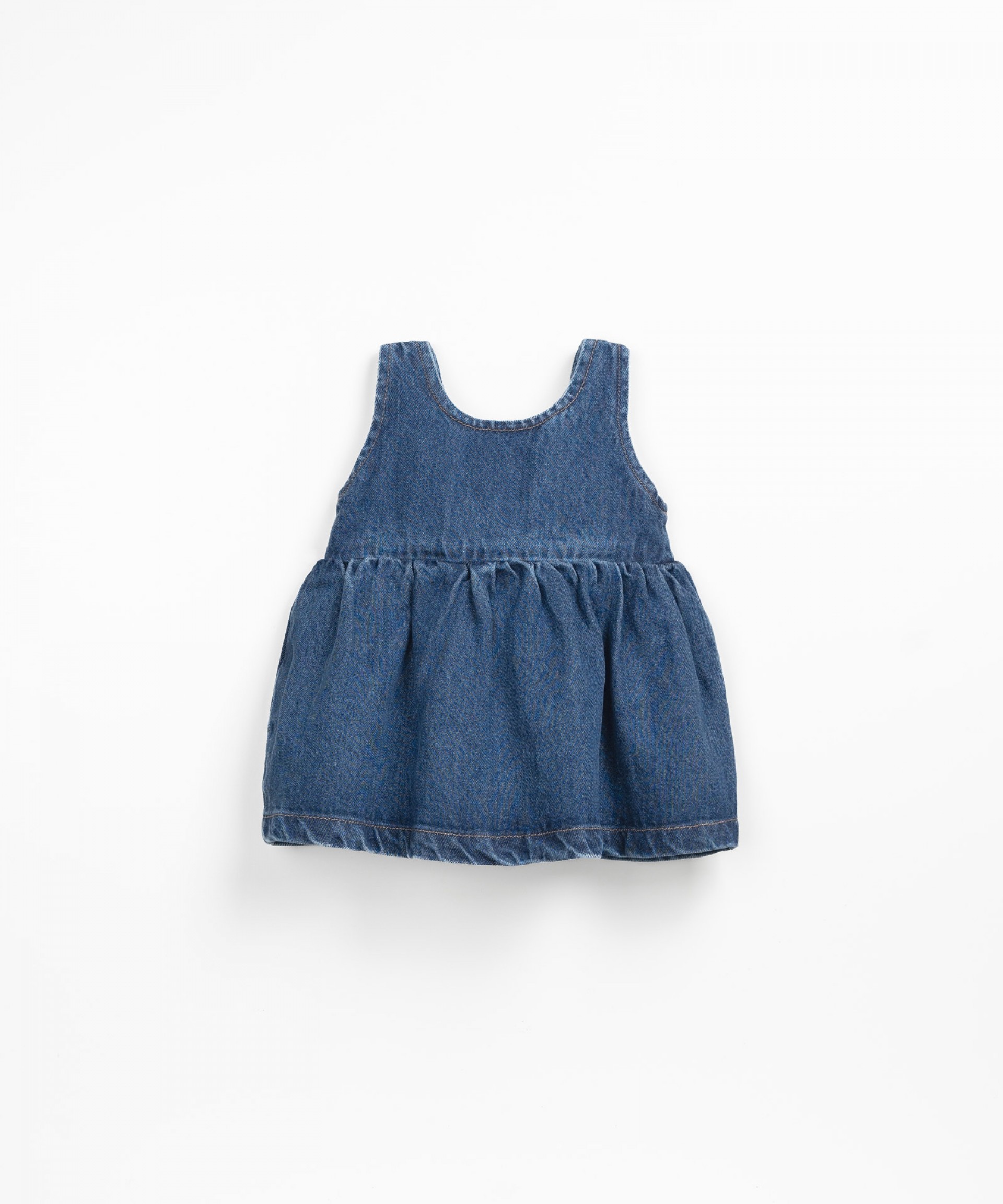 Robe en jean avec un mlange de coton et de lyocell | Wooden Memories