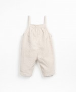 Jumpsuit in a mixture of recycled cotton and cotton  | Wooden Memories